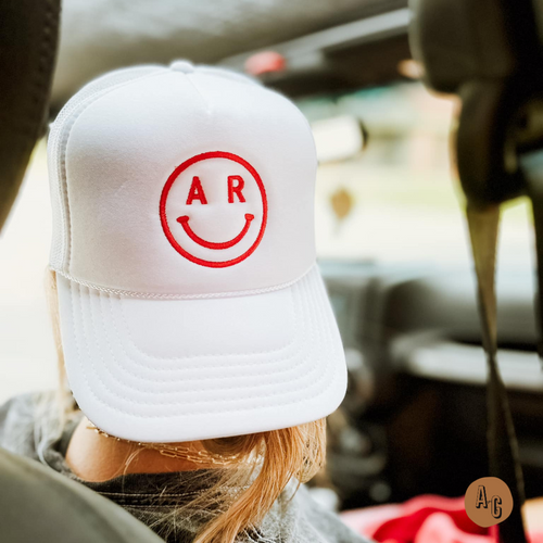 AR Smiley Trucker Hat