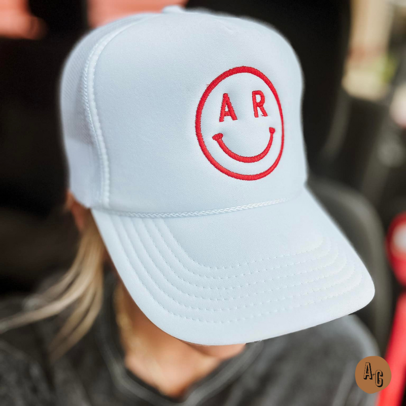 AR Smiley Trucker Hat