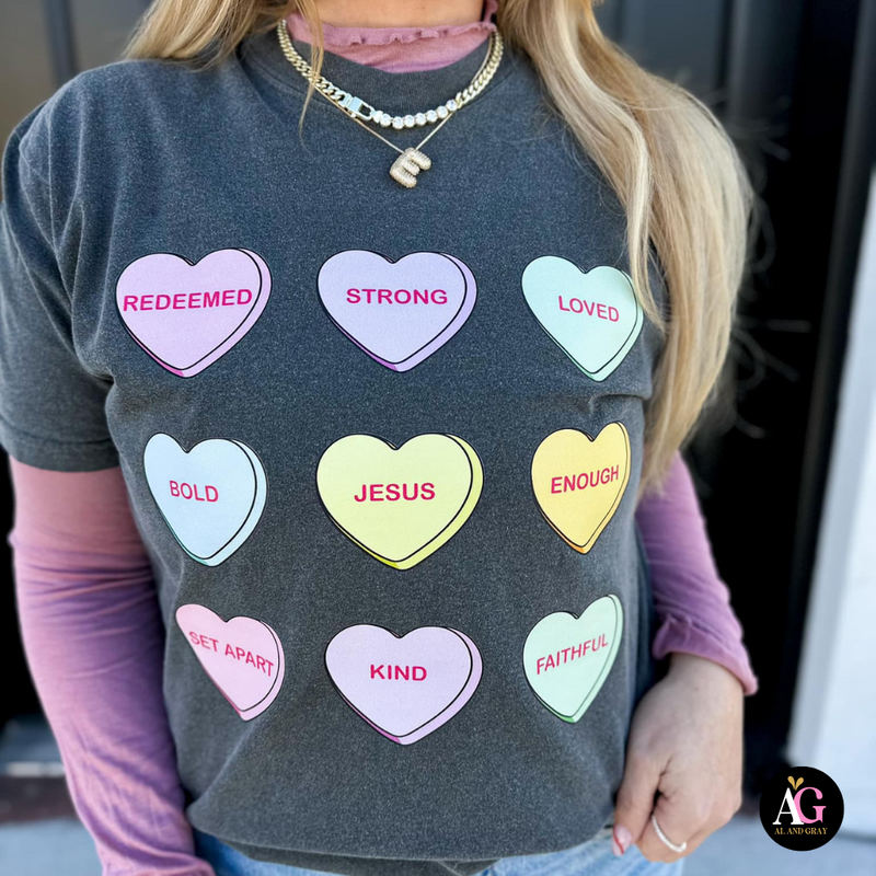 Candy Hearts Tee