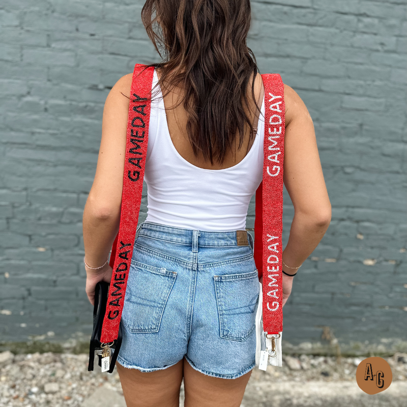 Beaded Gameday Purse Strap